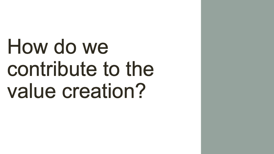Netcetera. Ljubomir on value creation